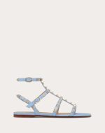 ROCKSTUD FLAT CALFSKIN SANDAL WITH STRAPS - Image 5
